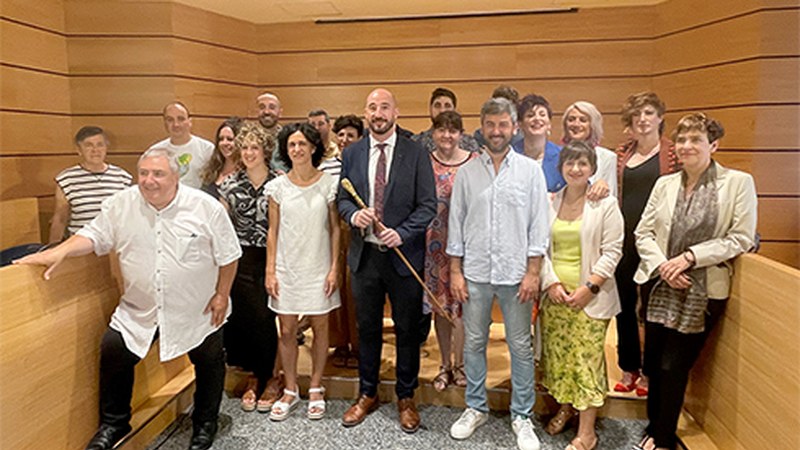 Eratu da 2023-2027 agintaldirako Udalbatza berria