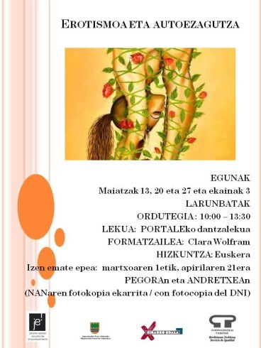 "Erotismoa eta autoezagutza" tailerra Eibarko Jabetze Eskolan