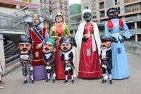 Erraldoi eta buruhandiak umeen gozagarri