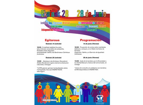 "Errealitate lesbikoei buruzko laburmetraien emanaldia eta solasaldia" ostiral honetan Portalean