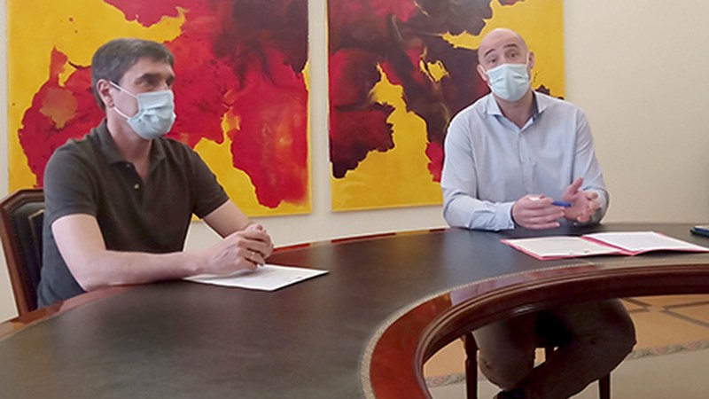 Errebal Plazia eraikinaren lanak ekainaren bigarren hamabostaldirako amaitutzat emango dira