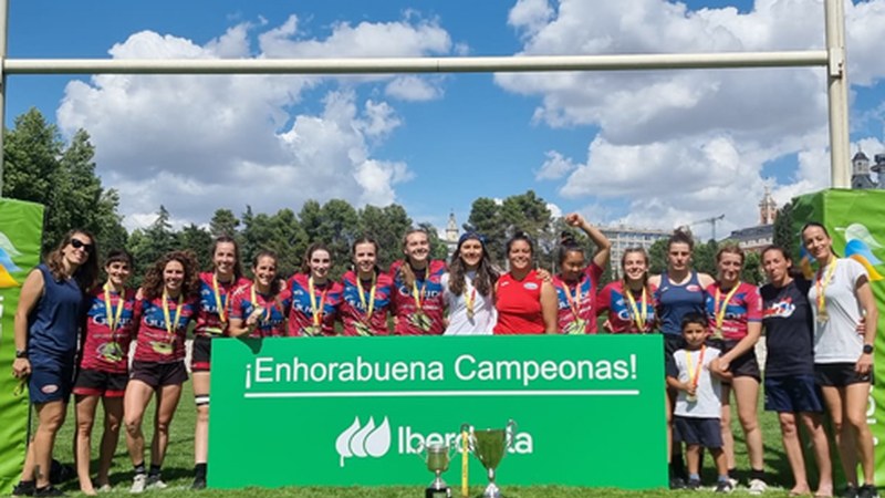 Erreginaren Kopa irabazi duen Eibar Rugby Taldeko nesken taldeari harrera egingo zaio bihar arratsaldean