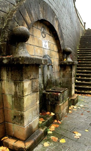 "Errekatxuko iturria, betikoa, gaitzak sendatzeko urarekin" (Julio Calleja)