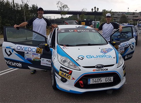 Escuderia Eibar-ko bikotea garaipenarekin bueltatu da Rally Princesa de Asturiastik
