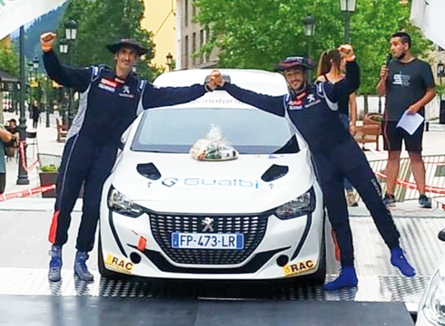 Escuderia Eibarko bikotea onena izan zen Goilurrak Rallyan