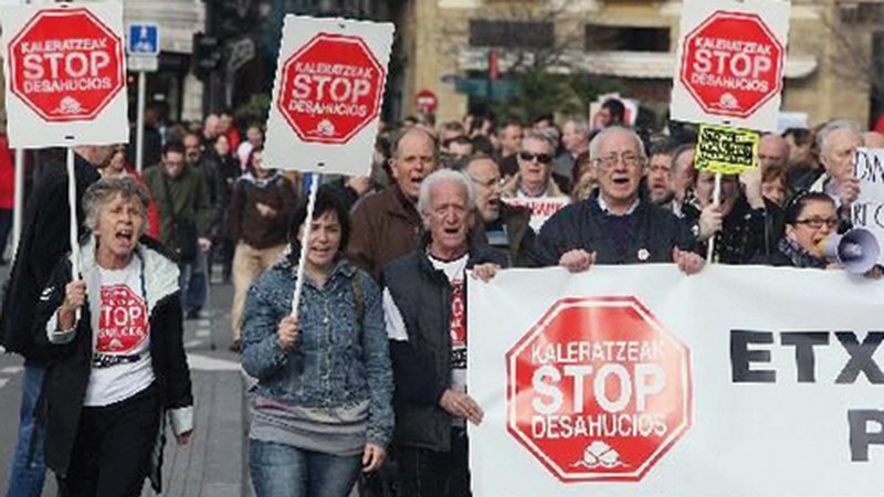 Eskualdeko "Kaleratzeak Stop Deshaucios" taldearen saioa izango da bihar Portalean, 16:30ean