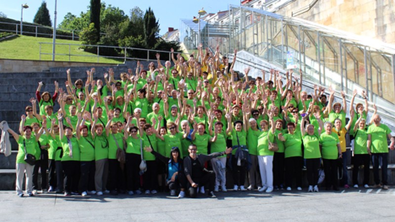 Eskualdeko nagusiak sasoi betean