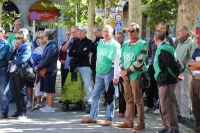 Eskualdeko pentsiodunek nagusien oinarrizko eskubideak bete daitezela eskatu dute manifestazioan