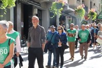 Eskualdeko pentsiodunek nagusien oinarrizko eskubideak bete daitezela eskatu dute manifestazioan