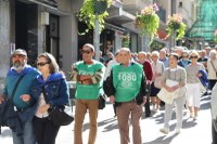 Eskualdeko pentsiodunek nagusien oinarrizko eskubideak bete daitezela eskatu dute manifestazioan