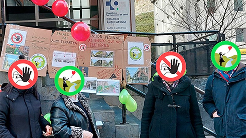 Estaziño-Azitain artean trenbidea estaltzeko proiektuak kaltetutakoek auzo elkartea eratu dute