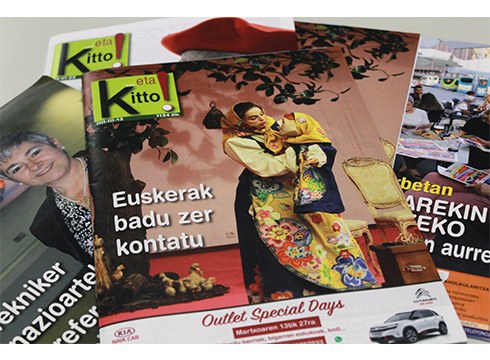 ...eta kitto! aldizkaria irakurtzeko aukera izango duzue gaur eguerdian