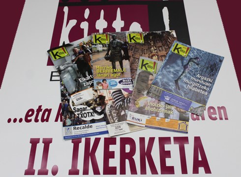 ...eta kitto! hedabideari buruzko ikerketa aurkeztuko da gaur Portalean