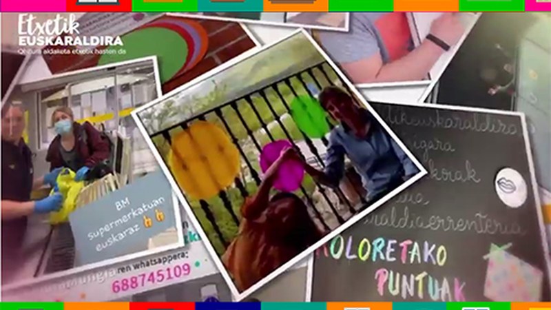 Etxealditik Euskaraldira ekimenaren bizipenak bideoan bildu dituzte