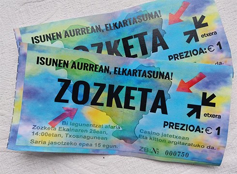 Etxerat-en zozketako zenbaki saritua 2062 izan da