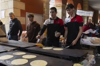 Euri-zaparrada artean ospatu dugu aurten San Andres eguna