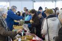 Euri-zaparrada artean ospatu dugu aurten San Andres eguna