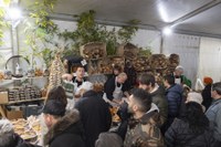 Euri-zaparrada artean ospatu dugu aurten San Andres eguna