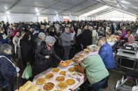 Euri-zaparrada artean ospatu dugu aurten San Andres eguna
