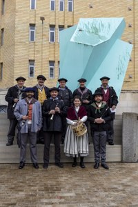 Euri-zaparrada artean ospatu dugu aurten San Andres eguna