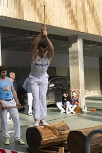 Euri-zaparrada artean ospatu dugu aurten San Andres eguna