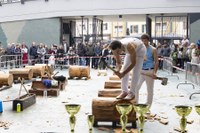 Euri-zaparrada artean ospatu dugu aurten San Andres eguna