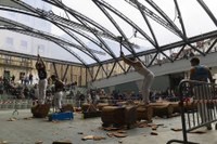 Euri-zaparrada artean ospatu dugu aurten San Andres eguna