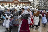 Euri-zaparrada artean ospatu dugu aurten San Andres eguna