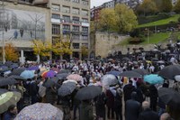 Euri-zaparrada artean ospatu dugu aurten San Andres eguna