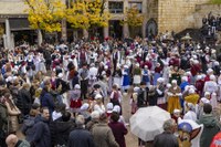 Euri-zaparrada artean ospatu dugu aurten San Andres eguna