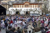 Euri-zaparrada artean ospatu dugu aurten San Andres eguna