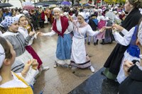 Euri-zaparrada artean ospatu dugu aurten San Andres eguna