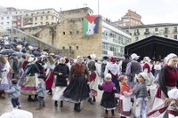 Euri-zaparrada artean ospatu dugu aurten San Andres eguna