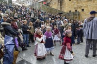 Euri-zaparrada artean ospatu dugu aurten San Andres eguna