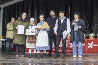 Euri-zaparrada artean ospatu dugu aurten San Andres eguna