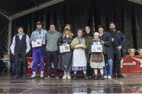 Euri-zaparrada artean ospatu dugu aurten San Andres eguna