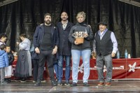 Euri-zaparrada artean ospatu dugu aurten San Andres eguna