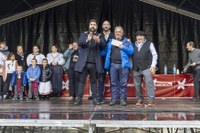 Euri-zaparrada artean ospatu dugu aurten San Andres eguna