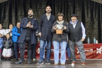 Euri-zaparrada artean ospatu dugu aurten San Andres eguna