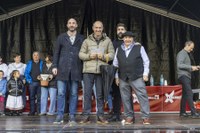 Euri-zaparrada artean ospatu dugu aurten San Andres eguna