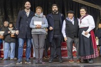 Euri-zaparrada artean ospatu dugu aurten San Andres eguna