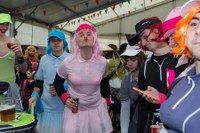 Euriari irri eginez, kolorez blai ospatu genuen Aratoste Zapatua