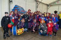 Euriari irri eginez, kolorez blai ospatu genuen Aratoste Zapatua