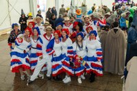 Euriari irri eginez, kolorez blai ospatu genuen Aratoste Zapatua