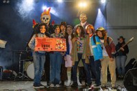 Euriari irri eginez, kolorez blai ospatu genuen Aratoste Zapatua