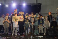 Euriari irri eginez, kolorez blai ospatu genuen Aratoste Zapatua