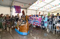 Euriari irri eginez, kolorez blai ospatu genuen Aratoste Zapatua