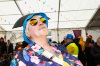 Euriari irri eginez, kolorez blai ospatu genuen Aratoste Zapatua