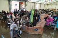 Euriari irri eginez, kolorez blai ospatu genuen Aratoste Zapatua