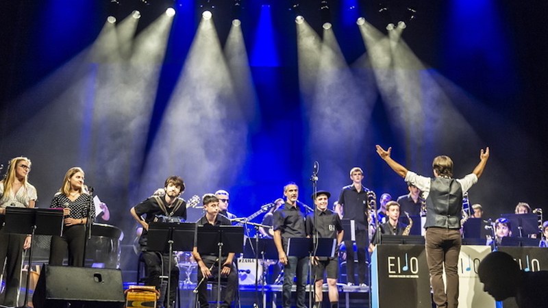 Euskadiko Ikasleen Jazz Orkestrak kontzertua eskainiko du bihar
